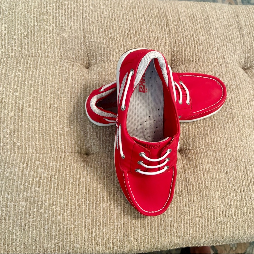 Ryka Red Athletic Shoes for Women